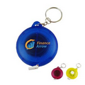 Round Tape Measure w/ Key Chain,with digital full color process